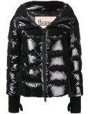 shiny padded coat