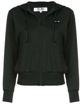 drawstring zip hoodie