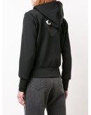 drawstring zip hoodie