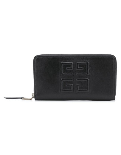 logo zip purse