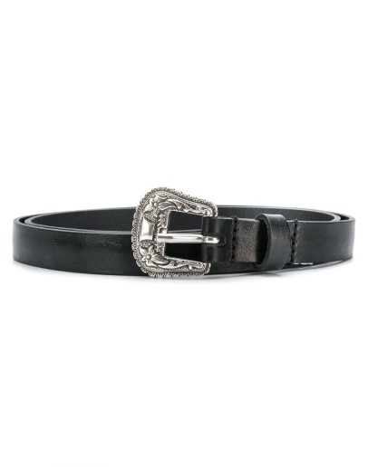engraved buckle belt