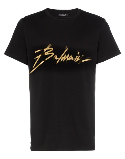 signature logo cotton T-shirt