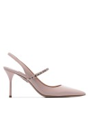 pink 85 Slingback Pumps 