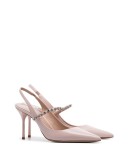 pink 85 Slingback Pumps 