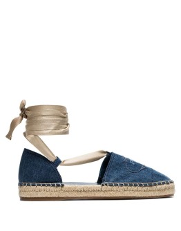blue Denim espadrilles