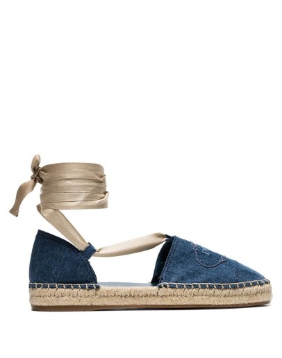 blue Denim espadrilles