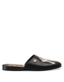 Leather slipper with NY Yankees™ patch