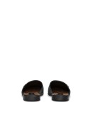 Leather slipper with NY Yankees™ patch