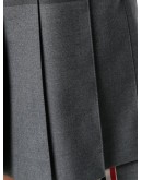 4-Bar pleated mini skirt