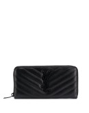 Monogram zip-around wallet