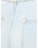 cut-out wide leg jeans