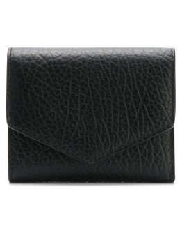 textured leather wallet