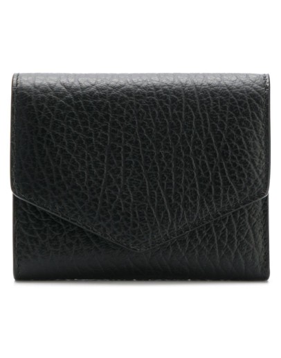 textured leather wallet