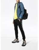 logo stripe track trousers