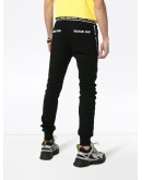 logo stripe track trousers