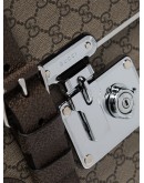 Globe-Trotter GG canvas suitcase