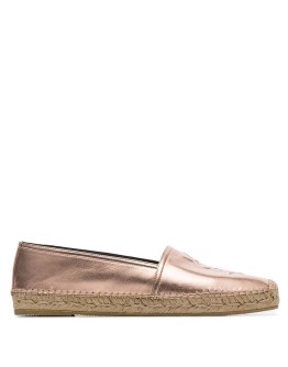 Monogram embossed espadrilles