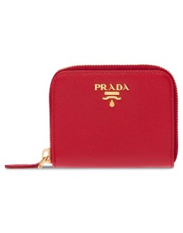 Saffiano Leather Coin Purse