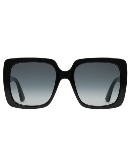 Rectangular-frame acetate sunglasses