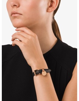Saffiano leather bracelet