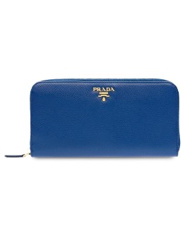logo zip around wallet