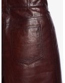matte nappa skirt