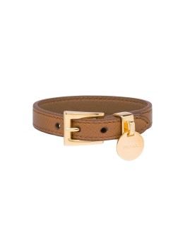 Saffiano leather bracelet