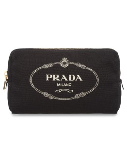 Fabric cosmetic pouch