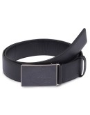 Saffiano leather belt