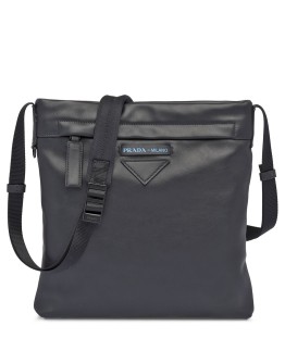 Leather shoulder bag