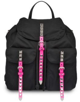 stud embellished backpack