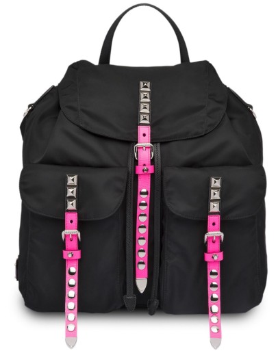 stud embellished backpack