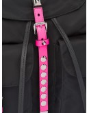 stud embellished backpack