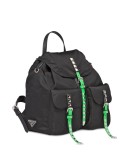 Black Nylon Backpack