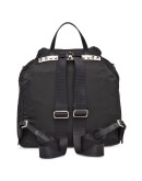 Black Nylon Backpack
