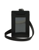 saffiano badge holder