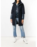 layered puffer coat