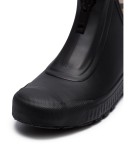 Vintage check neoprene and rubber rain boots