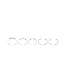 delicate set of rings