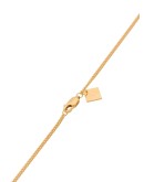 18k yellow gold vermeil The Raw One Black Tourmaline necklace