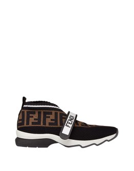 Rockoko FF motif inlay sneakers