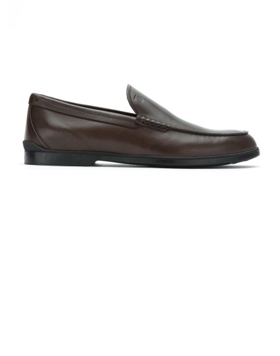 polished finish loafers