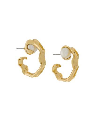 liquid hoop earrings