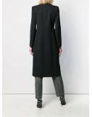 hourglass double-breasted coat