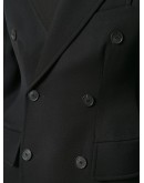 hourglass double-breasted coat