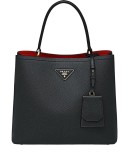 Double Saffiano leather bag
