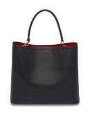 Double Saffiano leather bag