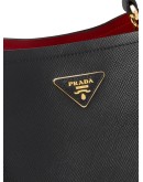 Double Saffiano leather bag