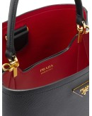 Double Saffiano leather bag