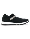 Verona knit embellished sneakers